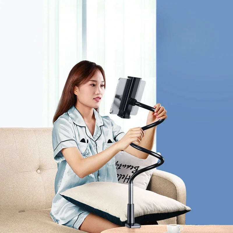 Tablet Bracket for Bed iPad Stand 360° Rotating Bed Tablet Mount Stand with 90cm Metal Arm For 4.7~12.9 inch Phone Tablet Holder