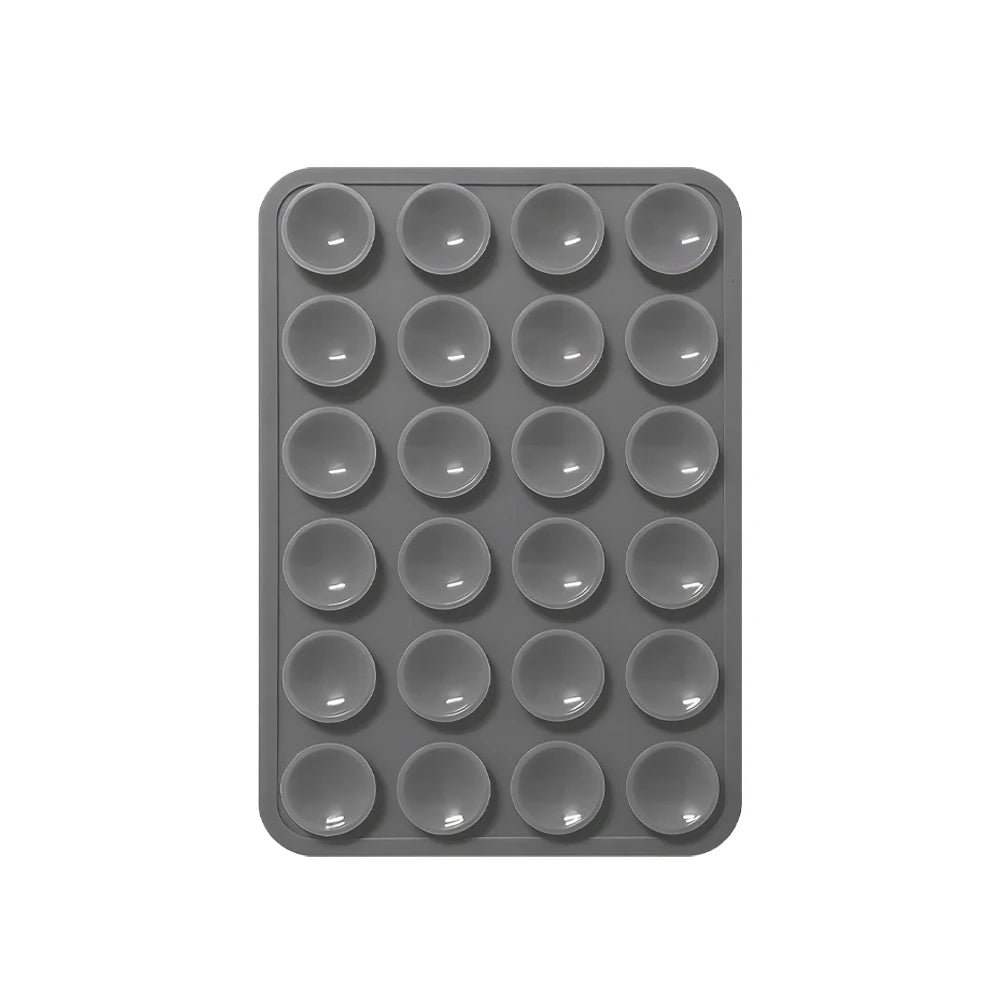 Double Side Silicone Suction Pad For Mobile Phone Fixture Suction Cup Backed Adhesive Silicone Rubber Sucker Pad For Fixing