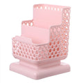 School Stationery Makeup Organizer Desktop Storage Box Container for Cosmetics Jewelry Stationery Plastic Organizer
